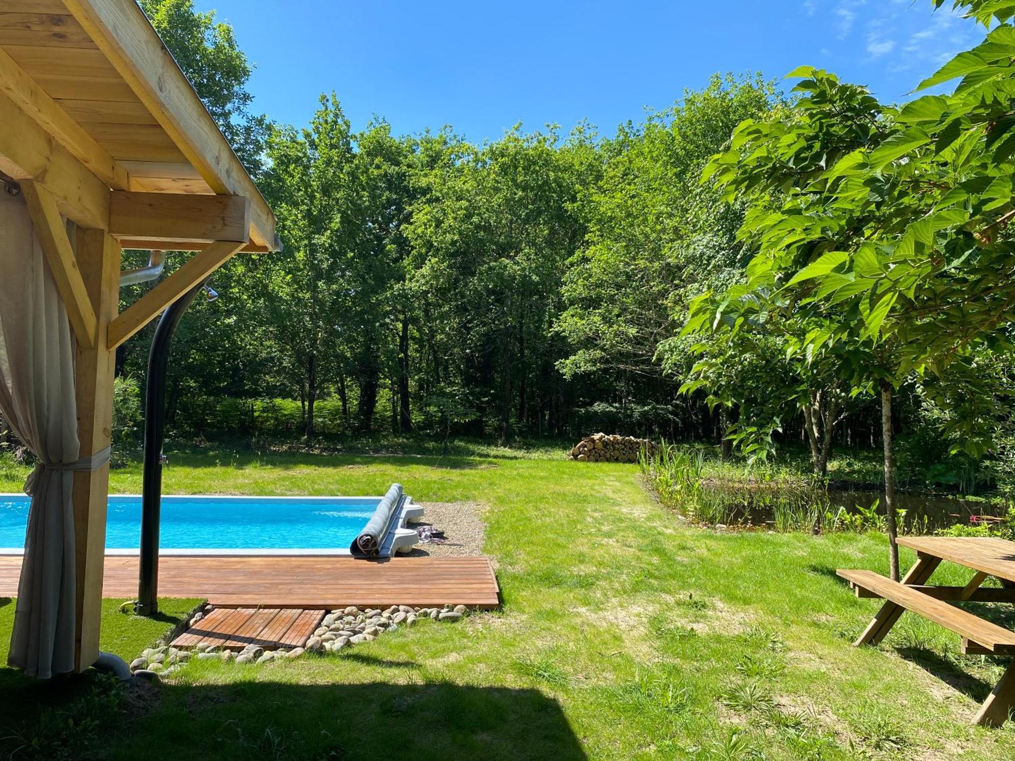 Gites & Spa De Charme " Ploum" Pouydesseaux Exteriér fotografie