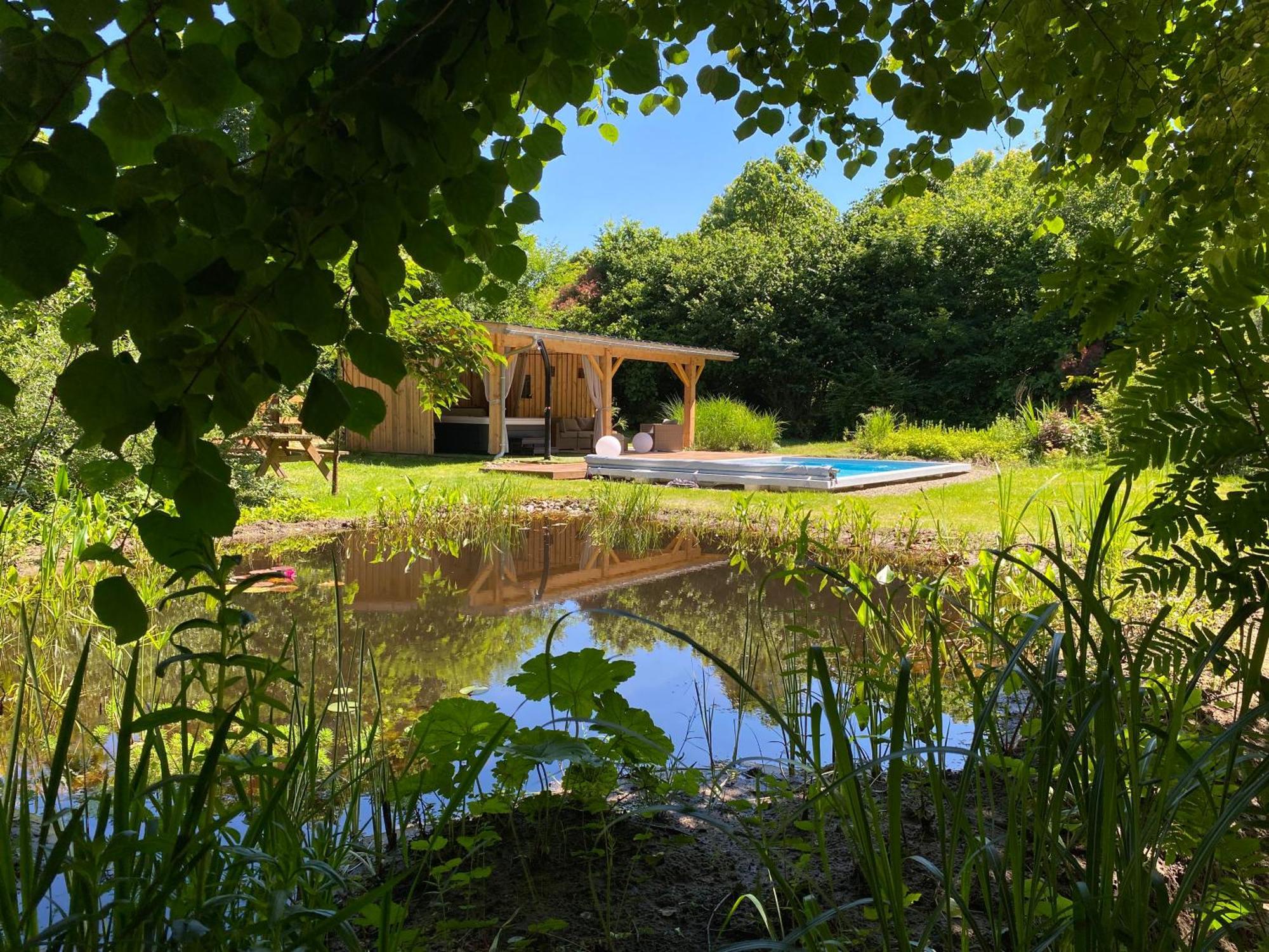Gites & Spa De Charme " Ploum" Pouydesseaux Exteriér fotografie